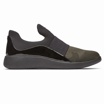Rockport City Lites Robyne Freizeitschuhe Damen Schwarz / Camouflage YEP-412957